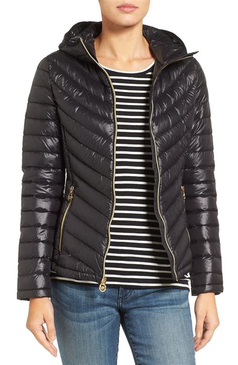 michael kors women packable down jacket|Michael Kors packable down fill.